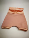 Kratke baggy hlače PuderRozi N9 (56-104)